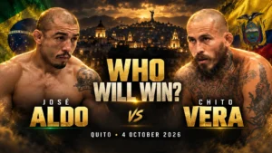 Chito Vera vs José Aldo