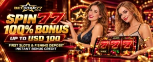 Betstar77 slots welcome bonus