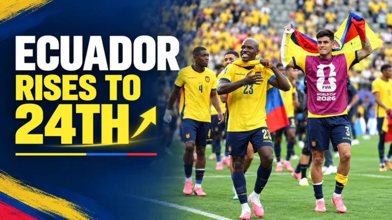 Ecuador FIFA ranking